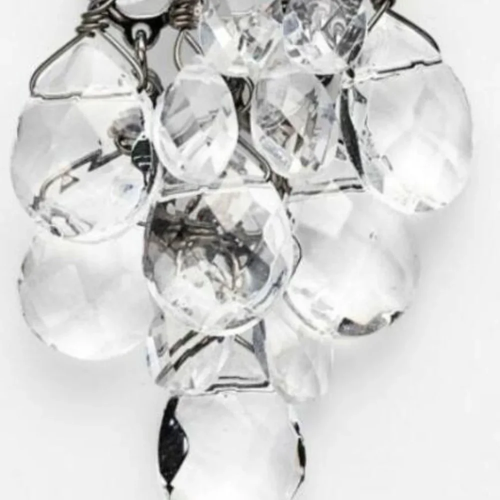 NWT Ann Taylor Chandelier Earrings Dangling Facet - Picture 6 of 7